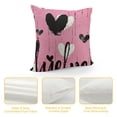 thumbnail image 4 of PHYHOO Valentine's Day Love Pink Throw Pillow Cover,  Wedding Cushion Case Decoration for Sofa Couch, 4 of 5