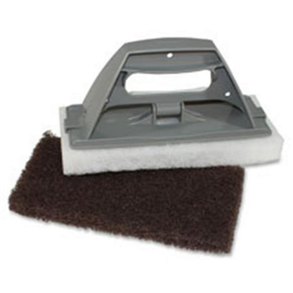 Cleaning Pad Holder, Gray - 4.5 x 10 in.