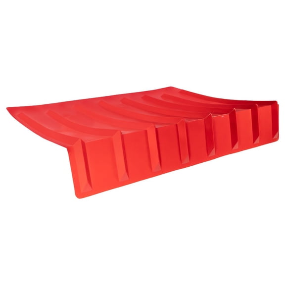 10 Pack 9"x48"x36" (Drop) Brick Guard V Shaped Corner Protector - Red Edge Guard - Weather & Abrasion Resistant - Fit up to 7 Straps of 4"