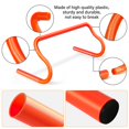 thumbnail image 4 of Equipo de entrenamiento con vallas de agilidad SMTPDT de 5 velocidades y 10 conos de fútbol con bolsa de transporte, 4 of 6