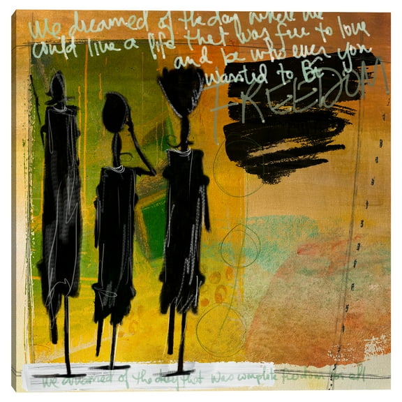 Nikki Chu Tribe Culture Canvas Art Print, 35" x 35", by Nikki Chu