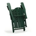 thumbnail image 5 of Braxton Folding Plastic Adirondack Chair, Dark Green, 5 of 16