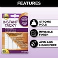 thumbnail image 3 of Aleene’s Instant Tacky Reusable Craft Putty, 80 Pieces – Removable Mounting Putty for Posters, Decorations, Photos & Crafts, 3 of 5