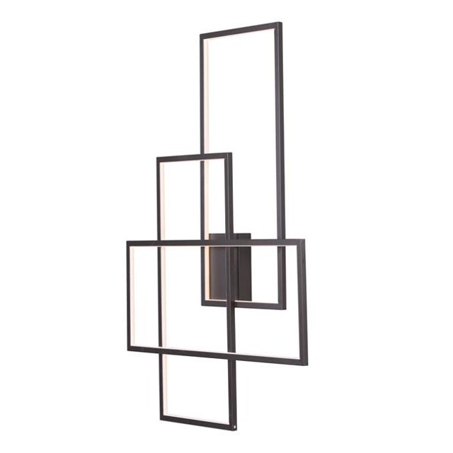 ET2 Applique Murale Converge E20708-BK&44; Noir