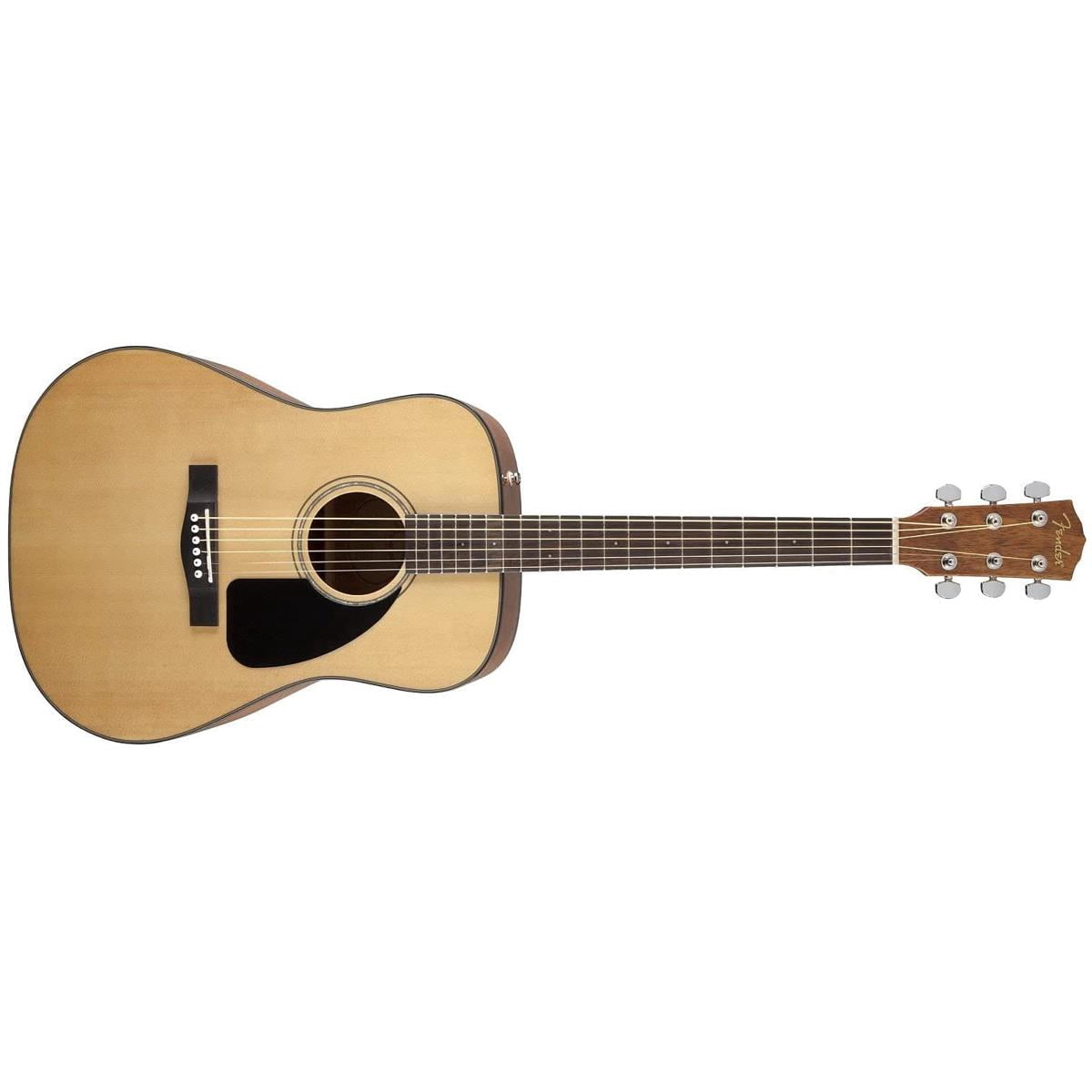 Fender CD-60 V3 Spruce Top Dreadnought Acoustic Guitar with Hard Case, Natural