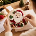 thumbnail image 6 of Christmas DIY Felt Material Kit, Non Woven Fabric Handmade Craft for Festival Theme Decorative Crafting Process 1 Set Santa Claus, 6 of 6