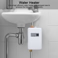 thumbnail image 3 of Calentador De Agua Caliente, Calentador De Agua Pantalla Digital LCD De Temperatura Operación Simple Mano De Obra Fina Para Baño Público Para Cocina, 3 of 7
