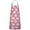 Pink Halloween Ghosts-1, variant on Pink Halloween Ghosts Apron-Garden Aprons for Women with Pockets-Cotton Linen Waterproof Kitchen Cooking Gardening Aprons Adjustable for Kitchen,Cooking,BBQ and Salon 33"x27"