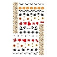 thumbnail image 1 of WREESH Halloween Nail Sticker Skull Pumpkin Doodle Sticker, 1 of 1