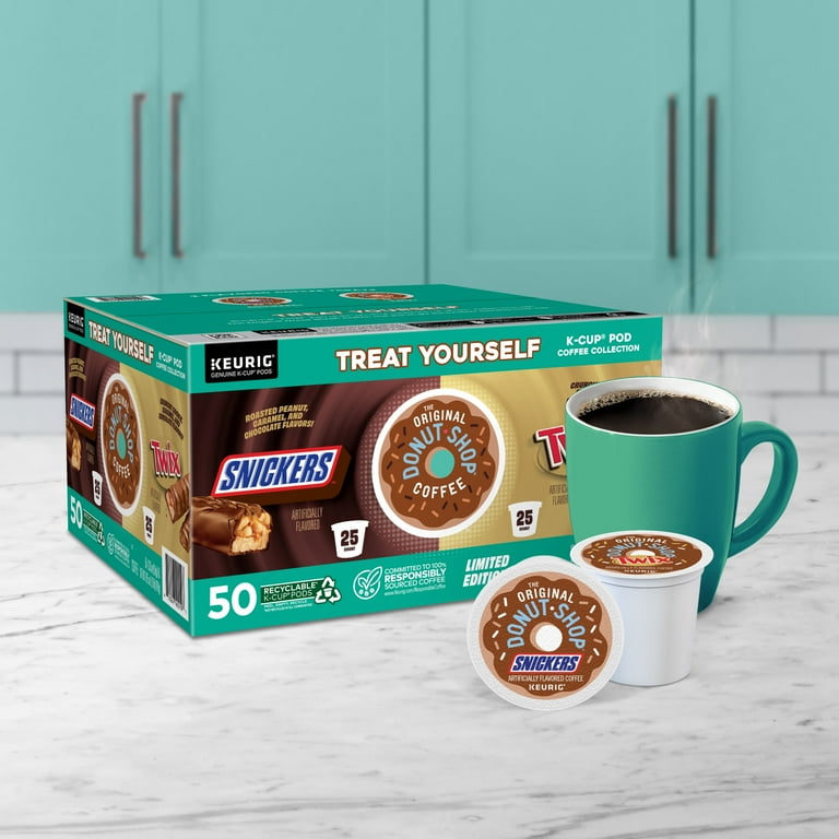 The Original Donut Shop, Snickers and Twix Coffee Variety Pack