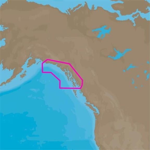 C-Map 4D Full Dixon Entrance to Cape St. Elias NA-D959