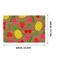 thumbnail image 3 of SDJMa Summer Welcome Doormat Spring Summer Mats Welcome Floor Mats Polyester Door Rug Beach Flowers Fruit Sunshine Non Slip Floor Mat for Indoor Outdoor Home Decor,16*24 inches, 3 of 8