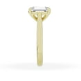 thumbnail image 3 of Unique Moments 2 ct Emerald Cut Lab Grown Diamond Engagement Ring 14K Yellow Gold, 3 of 6