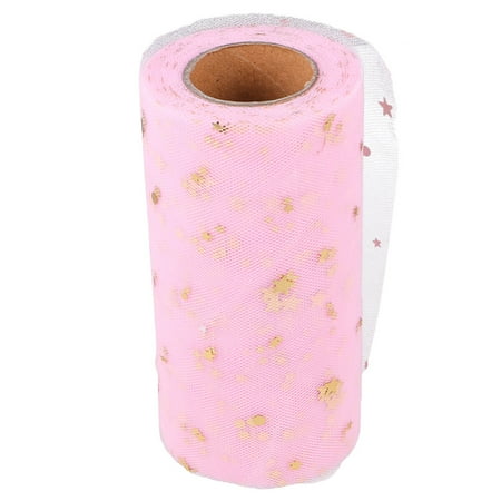 

NUOLUX Sequins Table Skirt Gauze Desk Skirt Fashion Table Ornament Wedding Party Supplies (Light Pink Sequins 2280x15cm)