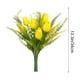 thumbnail image 3 of Decoración del hogar, decoración de habitaciones, decoración de paredes, simulación artificial de verano de 12 tulipanes lavanda, combinaciones, ramo de flores, decoración del hogar, esquejes y adorno, 3 of 6