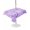 Purple, variant on Outdoor Tablecloth with Umbrella Hole for Patio/Picnic/Party/Camping, Pink Floral Butterflies Waterproof Table Cloth Rectangle Table Cover Washable, Abstract Art Vintage Botanical (52"x 70")