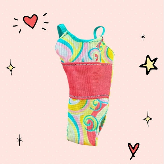 Lol Surprise doll OMG Bartz 2009 Fashionistas Gymnastics #R4257 Doll Leotard