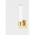 thumbnail image 4 of 1261-AGB-Hudson Valley Lighting-Mill Valley - 1 Light Wall Sconce-12.25 Inches Tall and 4.5 Inches Wide-Aged Brass Finish, 4 of 7