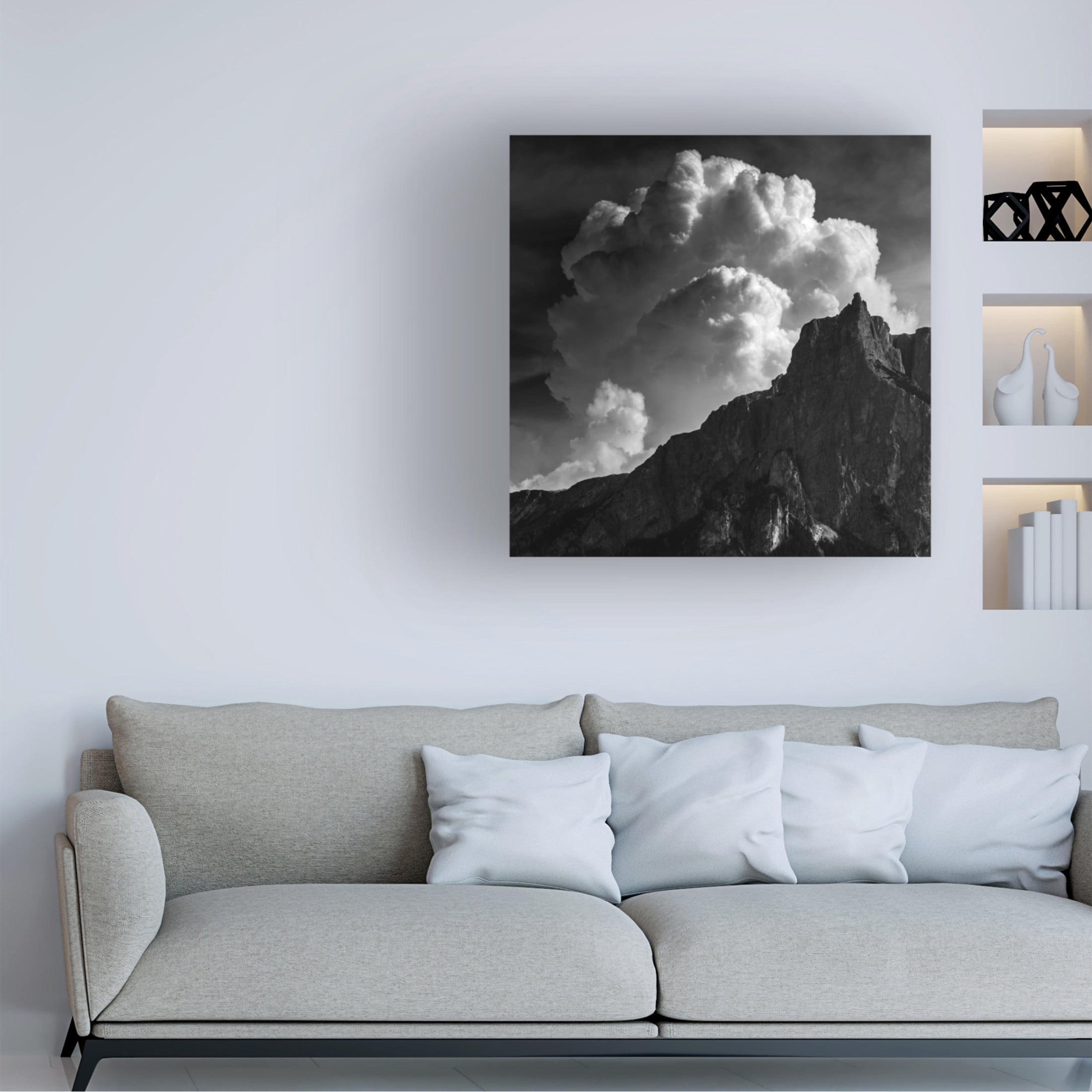 Trademark Fine Art Andy Dauer  santnerspitze Canvas Wall Art
