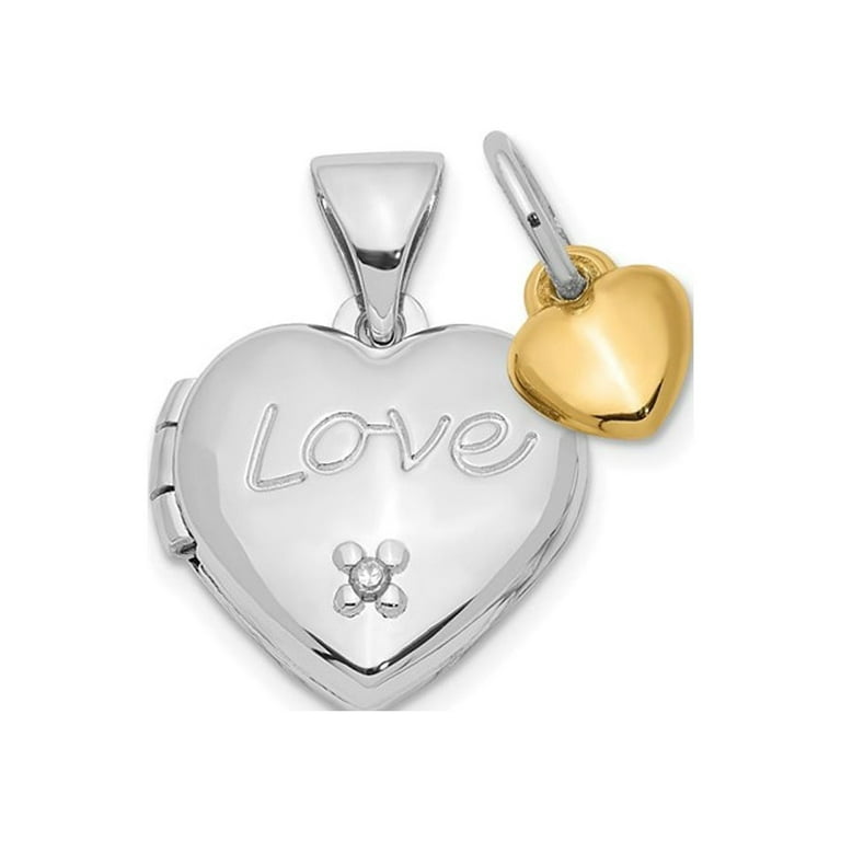 Pandora heart locket necklace clearance