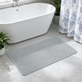 thumbnail image 6 of Bath Tub Mat, Shower Mat, 35.82 X 16.92 In Soft PVC Bath Mat with Drains Holes, Suction Cups Anti Slip Bathtub Mat for Bathtub and Shower, 6 of 6