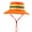 ora1nge red, variant on Foldable Reflective Sports Cap With Moisture Wicking Fabric Sun Security Outdoor Hat Great For Hiking And Daily Wear
