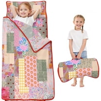 Pioneer Flower Floral Print Pattern Toddler Nap Mats for Kids Preschool,Sleeping Mat Bag or Kids,Toddler Sleeping Bag,Toddler Nap Mat or Daycare