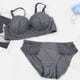 thumbnail image 4 of HongQid Womens Seamless Bra Underwire Matching Bra And Panty Set Comfort Push Up Bras Buttery Soft Wired Bralette Full Coverage Sport Everyday Bra, 4 of 8
