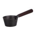 thumbnail image 4 of Minkissy Mini Skillets Black Cast Iron Frying Eggs for Single Users 1Pack, 4 of 7