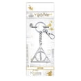 thumbnail image 2 of Harry Potter Deathly Hallows Silver Plated Keychain, 2 of 2