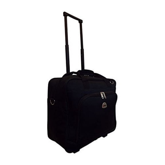 PRT16X-BK 16"Rolling Traveling Overnight Carry-on Bag