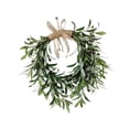 thumbnail image 3 of Guirnalda de oliva artificial guirnalda de navidad plantas de primavera falsas para la celebración de entrada día de San Valentín al aire 45cmx43cm, 3 of 10