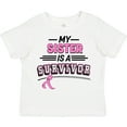 thumbnail image 3 of Inktastic My Sister is a Survivor Breast Cancer Awareness Boys or Girls Toddler T-Shirt, 3 of 5