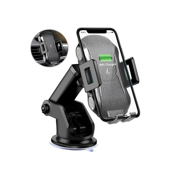 2 in 1 10W Qi Wireless Fast Charging Car Charger Car Mount Holder Stand
