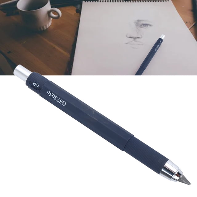 Sketch Pencils, Prevent Breakage Durability Art Mechanical Pencils 6 Pencil Refill 5.6mm For School For Engineers