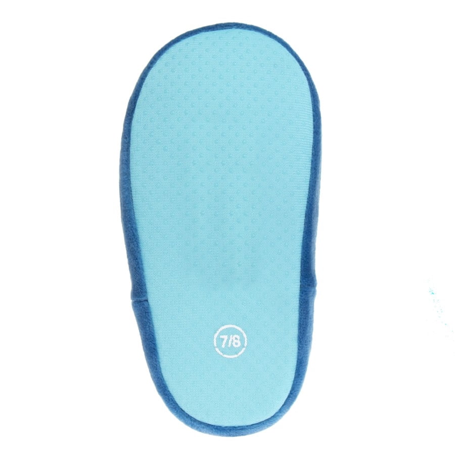 Cocomelon Dual Sizes Boys Nylex Fabric Slippers - Blue, 9-10
