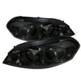 thumbnail image 2 of Spyder Chevy Impala 06-13 / Chevy Monte Carlo 06-07 - Projector Headlights - LED Halo - LED ( Replaceable LEDs ) - Smoke - High H1 (Included) - Low Fits select: 2006-2013 CHEVROLET IMPALA, 2 of 5