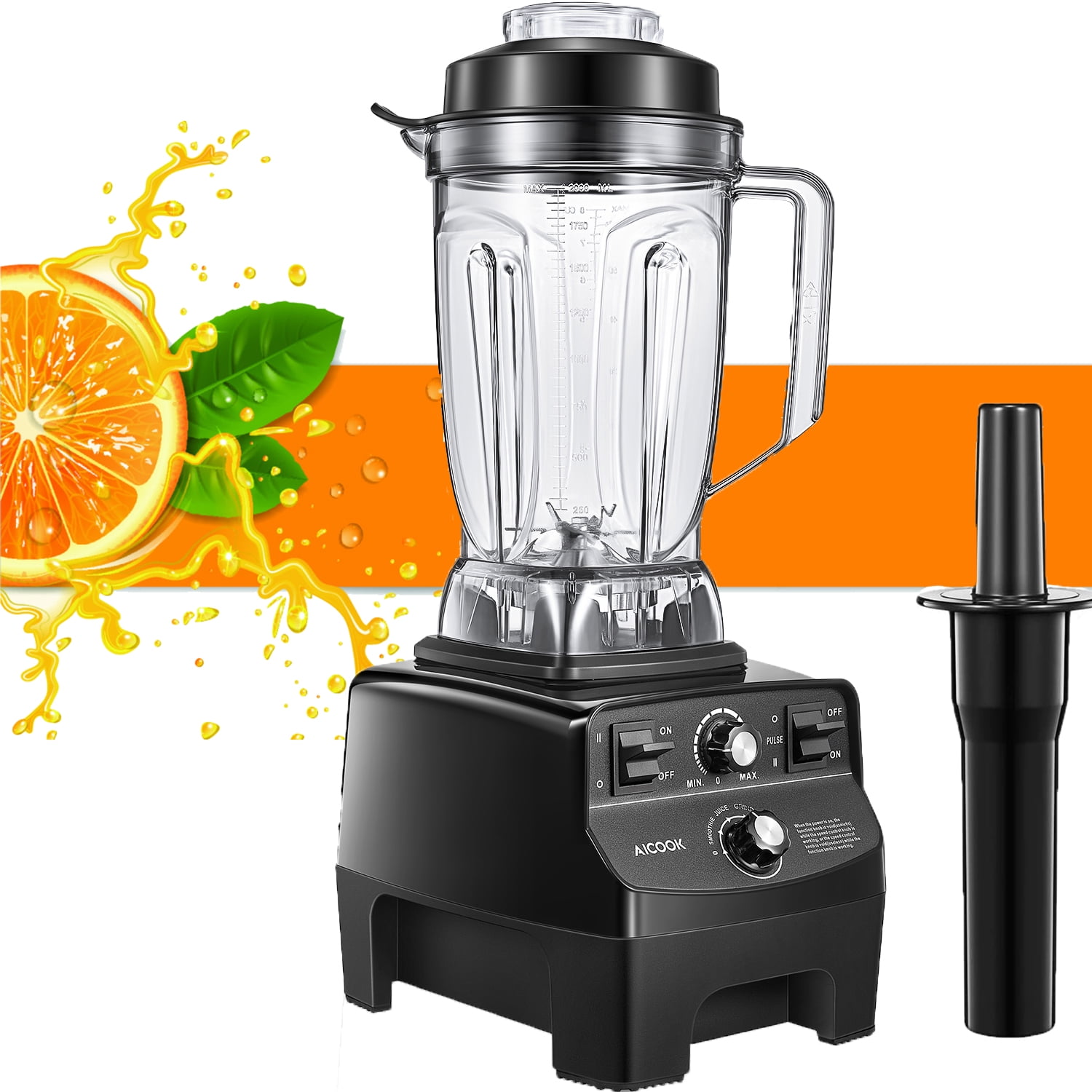 Buy AICOOK Countertop Blender for Kitchen, 1450W Professional Smoothie
