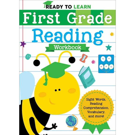 Ready to Learn: First Grade Reading Workbook: Sight Words, Reading Comprehension, Vocabulary, and More! (Paperback)