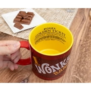 Willy Wonka & The Chocolate Factory Wonka Bar Winning Ticket Ceramic Mug