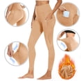 thumbnail image 3 of Babcutegg Womens Yoga Pants Soild Color Lightweight Gym Pants Quick Dry High Waist Sport Clothes for Women Beige Size M, 3 of 9
