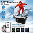 thumbnail image 2 of Reloj inteligente Jacoosa con pantalla táctil HD de 1,83 pulgadas, Bluetooth Android/iOS, 2 of 7