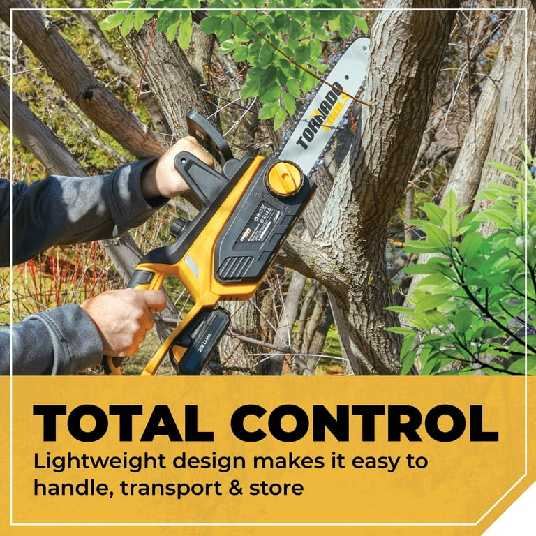Tornado Tools 20V Chainsaw w/ Battery - Walmart.com
