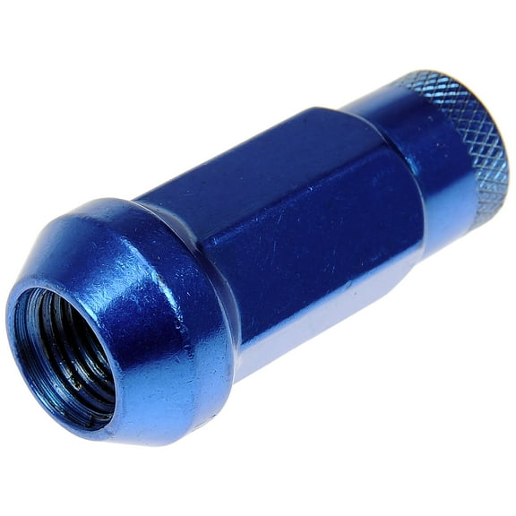Dorman 713-285D Wheel Lug Nut for Specific Models, Blue Chrome (Pack of 20)