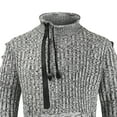 thumbnail image 4 of ZKCCNUK Autumn And Winter New Half-high Neck Persality Trend Men's Printed Sweater, 4 of 4
