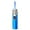 Blue, variant on YUVA Metal Gas Lighter, 360° Flexible Neck Windproof Torch, High Temperature 1300°C Spitfire, Refillable Butane with Visible Fuel Window, Adjustable Flame for Kitchen, Welding & Outdoor Use