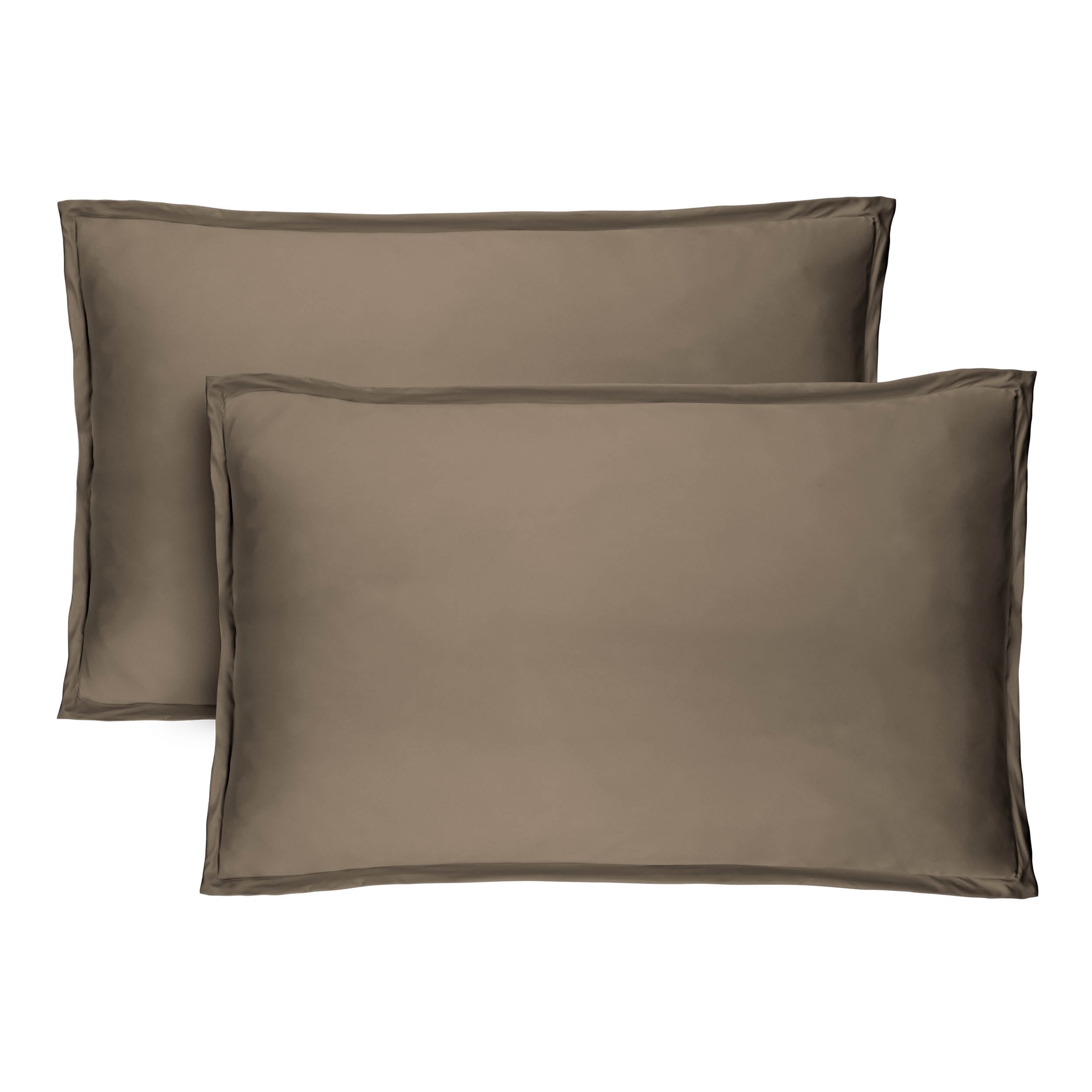taupe pillow shams