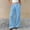A169 Blue, variant on Girls Wide Leg Sweatpants Casual Lounge Pants with Pockets High Elastic Waist Drawstring Relaxed Fit Athletic Baggy Joggers for Yoga Workout Gym Running Daily Wear Back to School