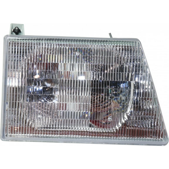 For Ford EconoLine Van 1992-1996 Headlight Assembly Composite Type Passenger Side DOT Certified | FO2503117 | F6UZ-13008 AA