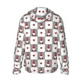 thumbnail image 4 of Xecao Gnomes and Hearts for Sun Shirt-A lightweight, hoodie-style long-sleeve UV protection garment designed for other outdoor activities., 4 of 9